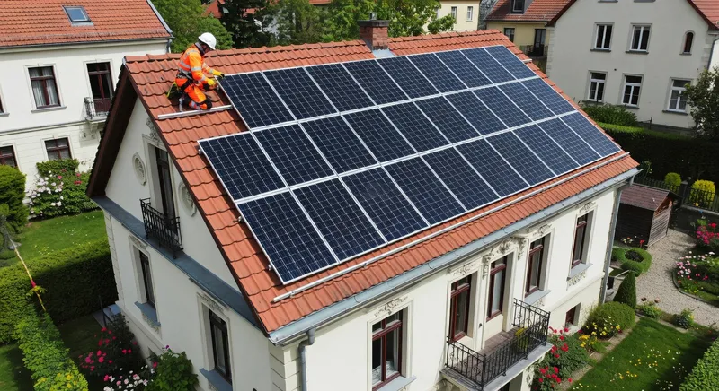 Residential Rooftop Installation